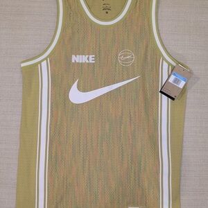 Nike DNA NAOS Basketball Gold "Sample" Jersey Men Medium RARE